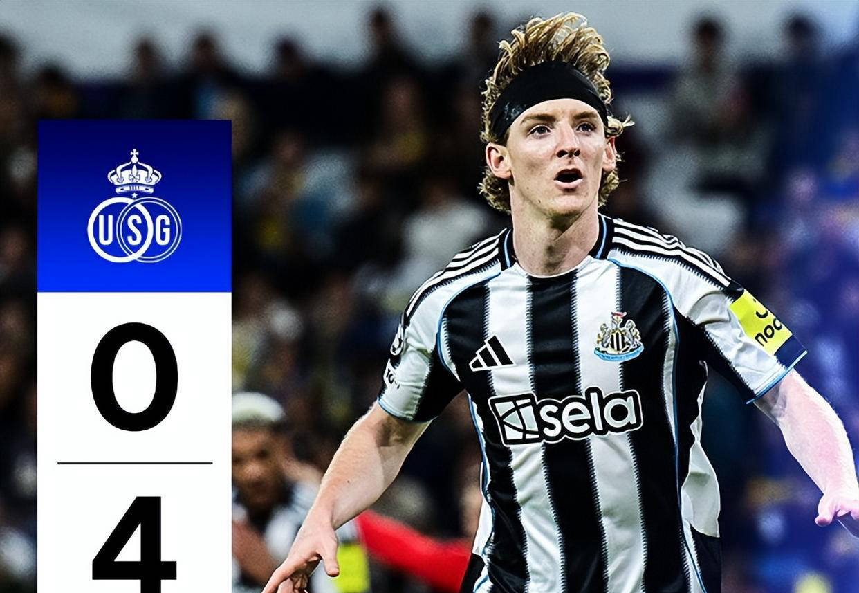 纽卡斯尔4-0圣吉罗斯,阿森纳欧冠连胜!约克雷斯表现抢眼